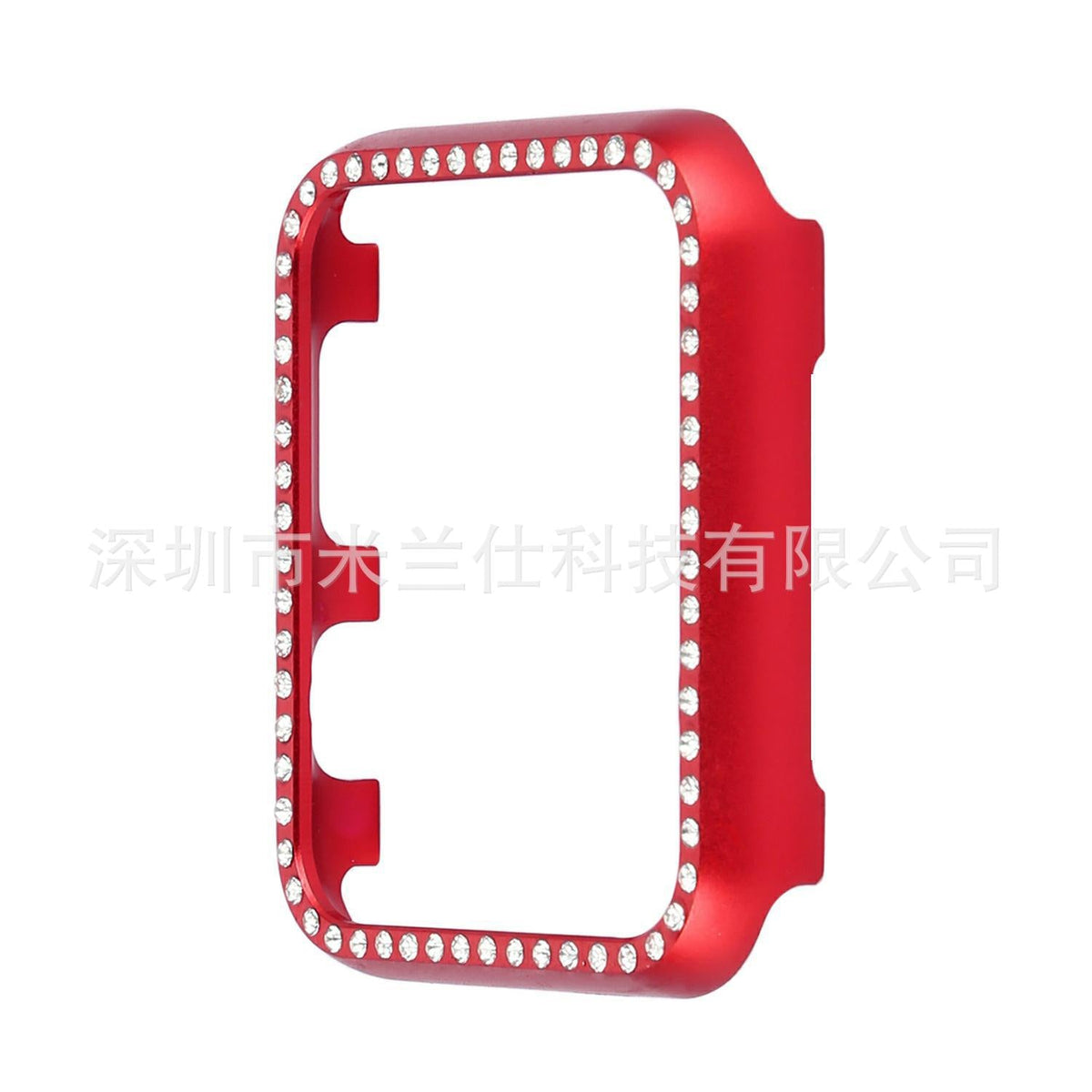 Stylish aluminium alloy diamond-studded case for Apple Watch