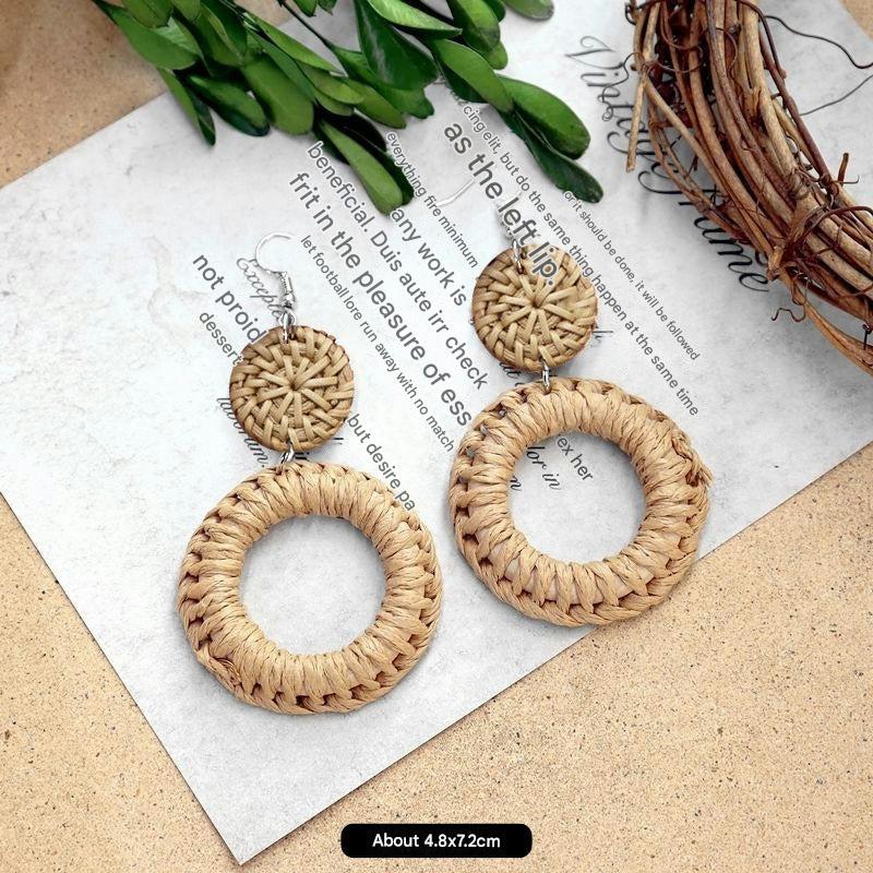 Handcrafted lightweight earrings for summer