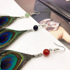 Lightweight long earrings for festive occasions 1