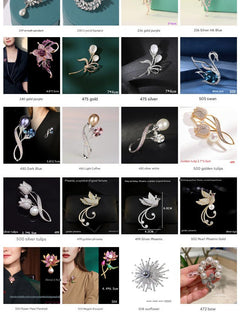 Autumn trend brooch pin 6