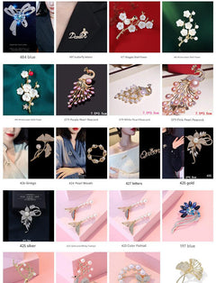 Women's stylish brooch fashion image 7