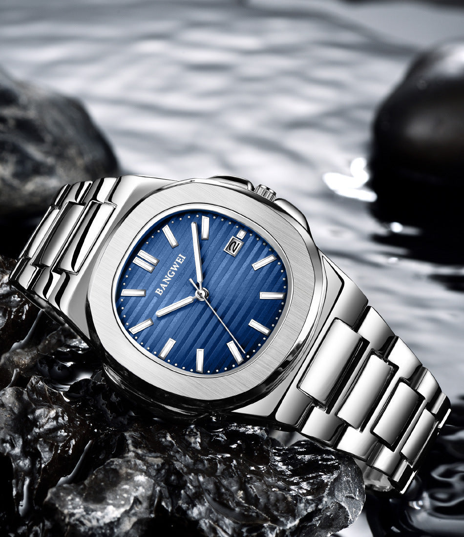 Men's Luxury Watch in Bold Black