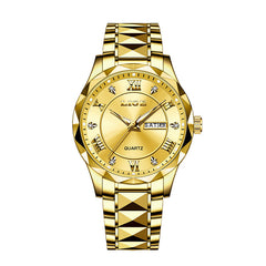 Men's business watch with analog display