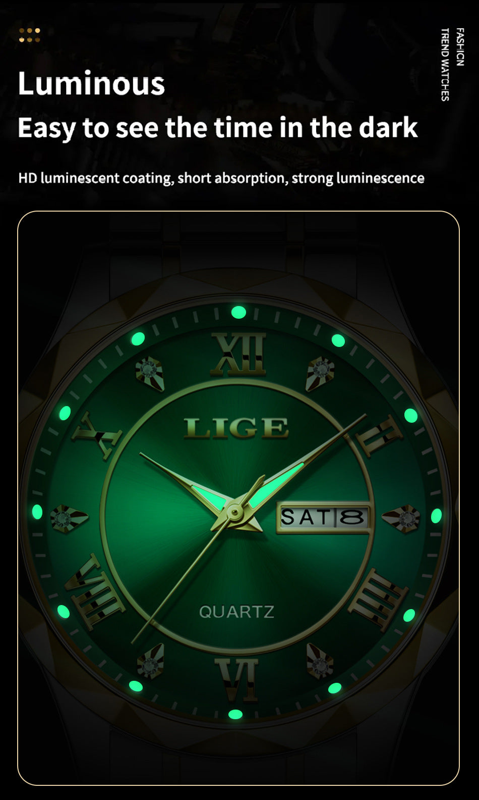 Elegant watch design suitable for formal attire