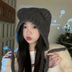 Fashionable winter hat in various colours