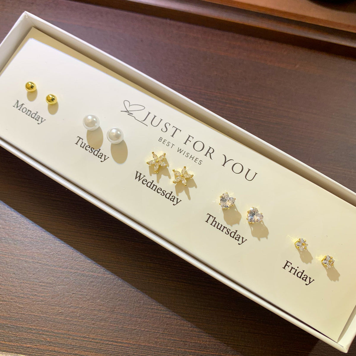 Elegant Zirconia S925 Silver Earring Set Image 5