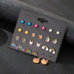 Daisy earrings set to complement colourful outfits