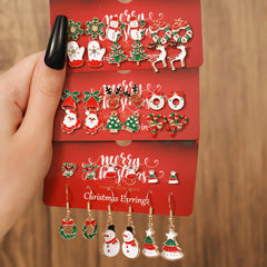 Stylish presentation of  colourful animal earrings