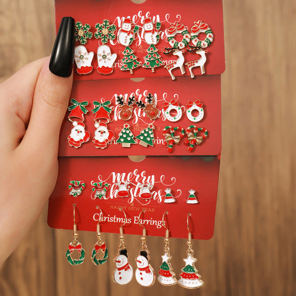 Stylish presentation of  colourful animal earrings