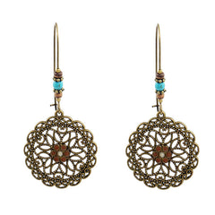 Bohemian Style Tassel Earrings Display image 4
