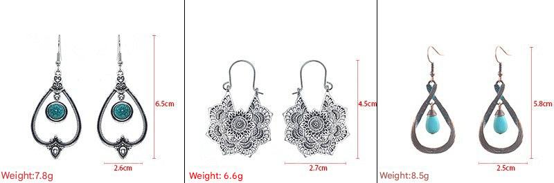 Vintage Bohemian Tassel Earrings with Colourful Beads image 1