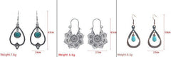 Vintage Bohemian Tassel Earrings with Colourful Beads image 1