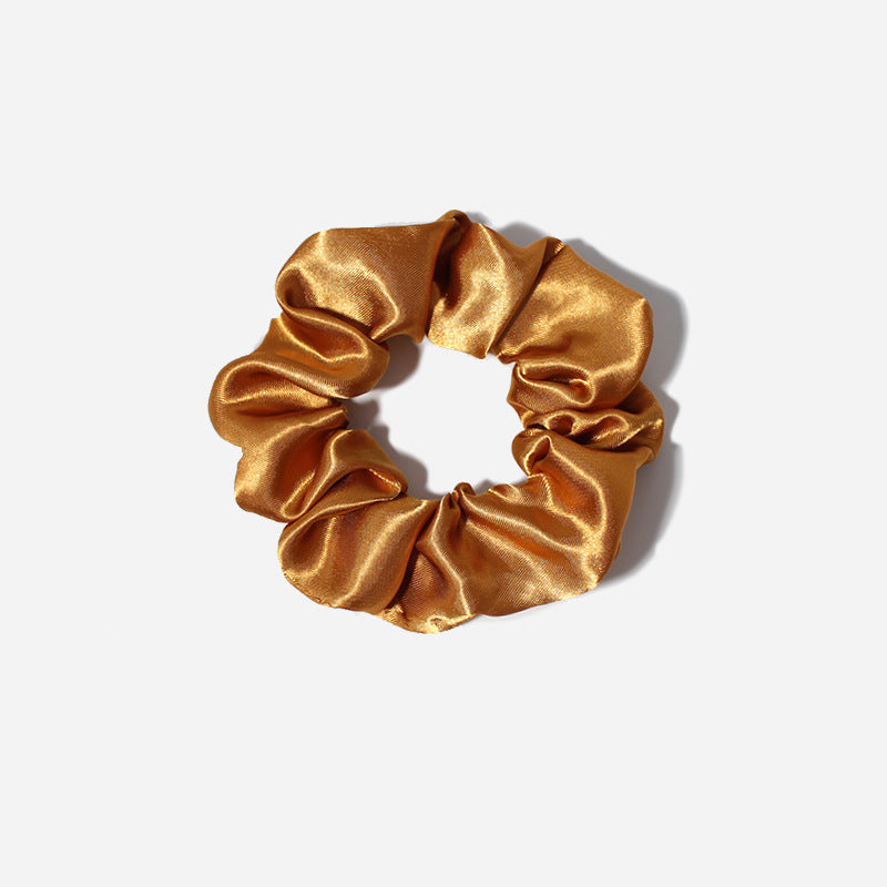 Korean hair band in use