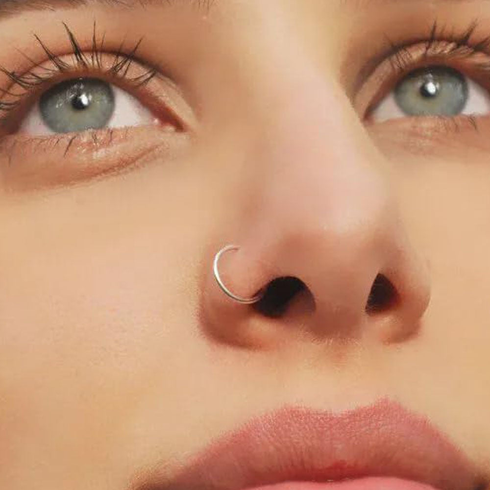 Elegant zirconia nose ring collection