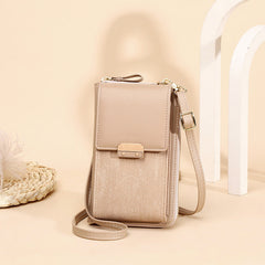 Black versatile shoulder bag for casual use