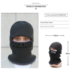 Men's beanie hat styled for winter outdoor activities