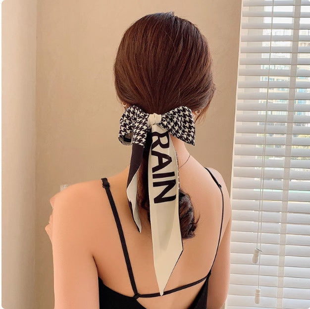 Trendy Hair Scarf on mannequin display