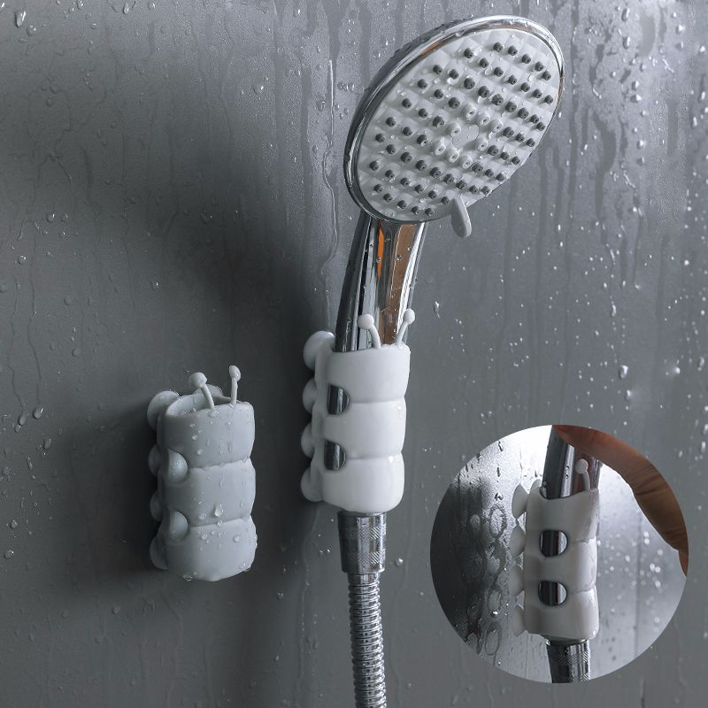 Durable silicone shower head holder