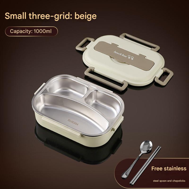 304 stainless steel lunch box with lid