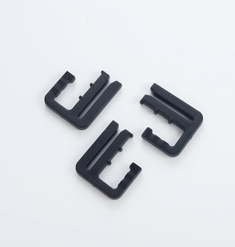 Adjustable waist button for jeans