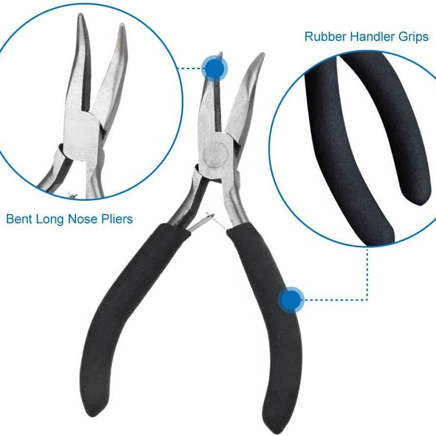 Close-up of lobster clasps in jewelry kit image 3