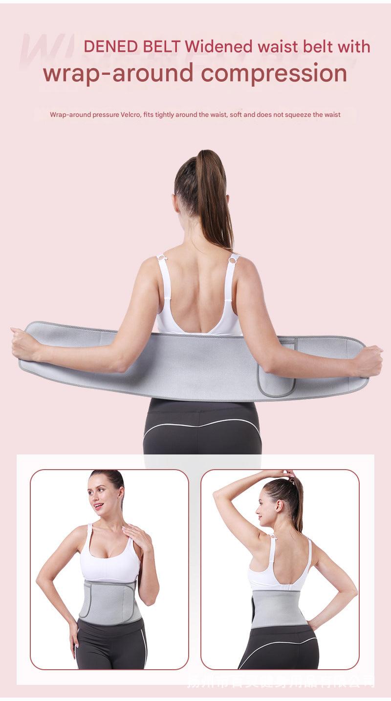 Image of fitness waist trainer in use