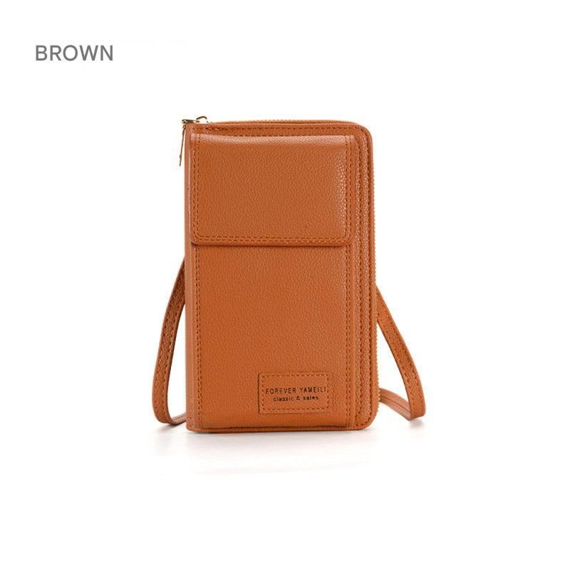 Women phone wallet bag green