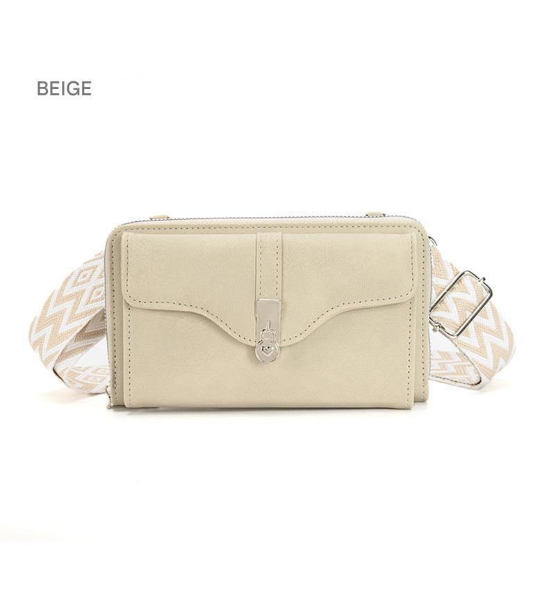 Durable women's bag with zipper pocket