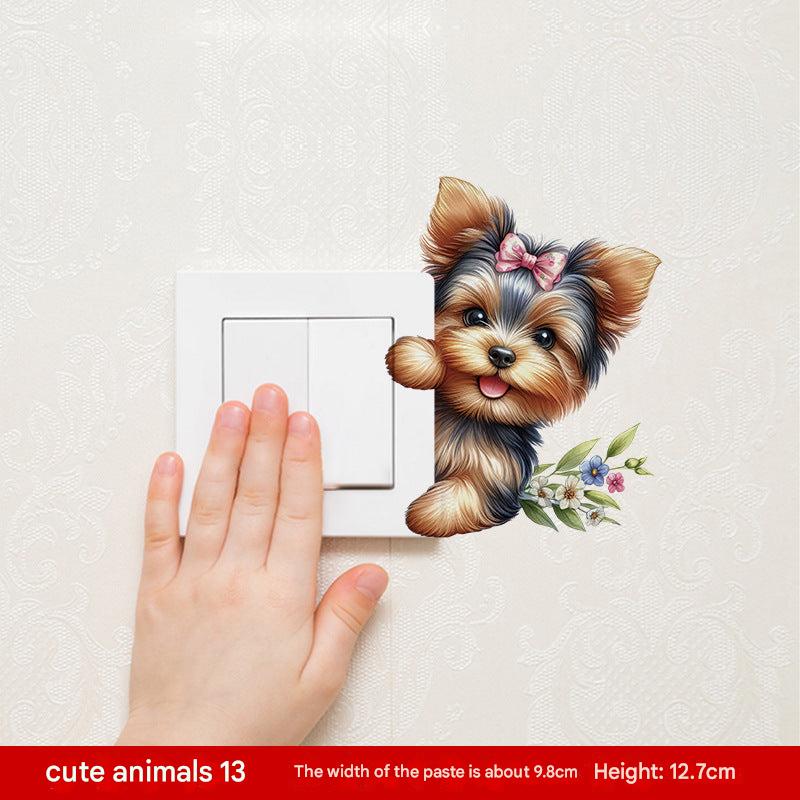 Cartoon Animal Wall Sticker 1