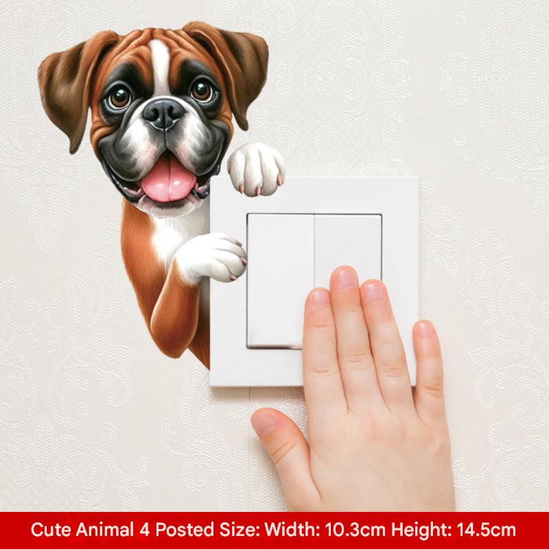 Cartoon Animal Wall Sticker 10