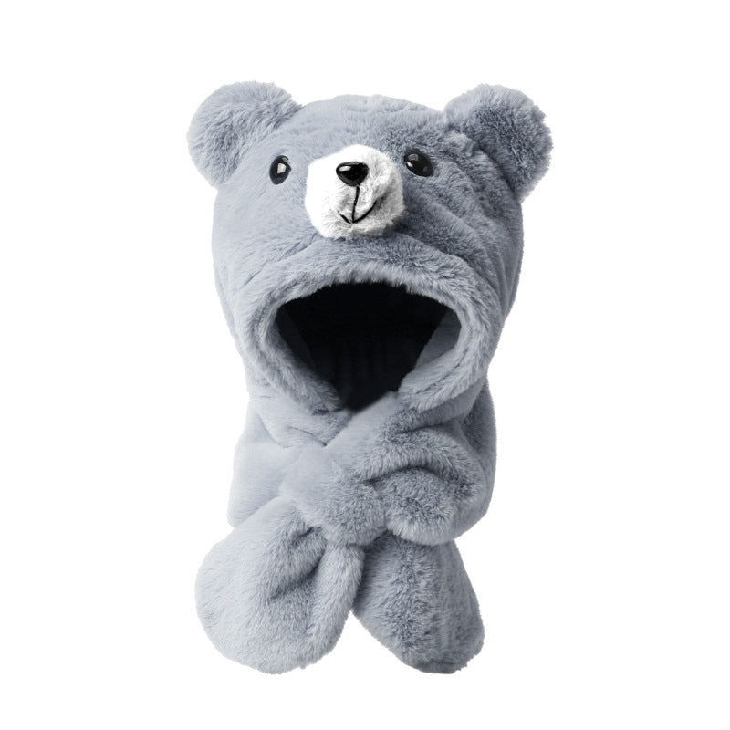 Kids Cartoon Bear Hat Image 1