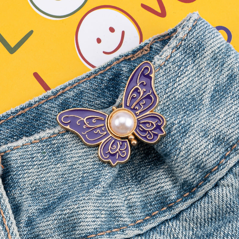 Butterfly design Waistbutton