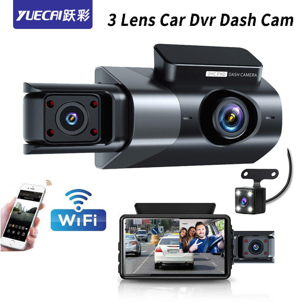 compact car dash cam design