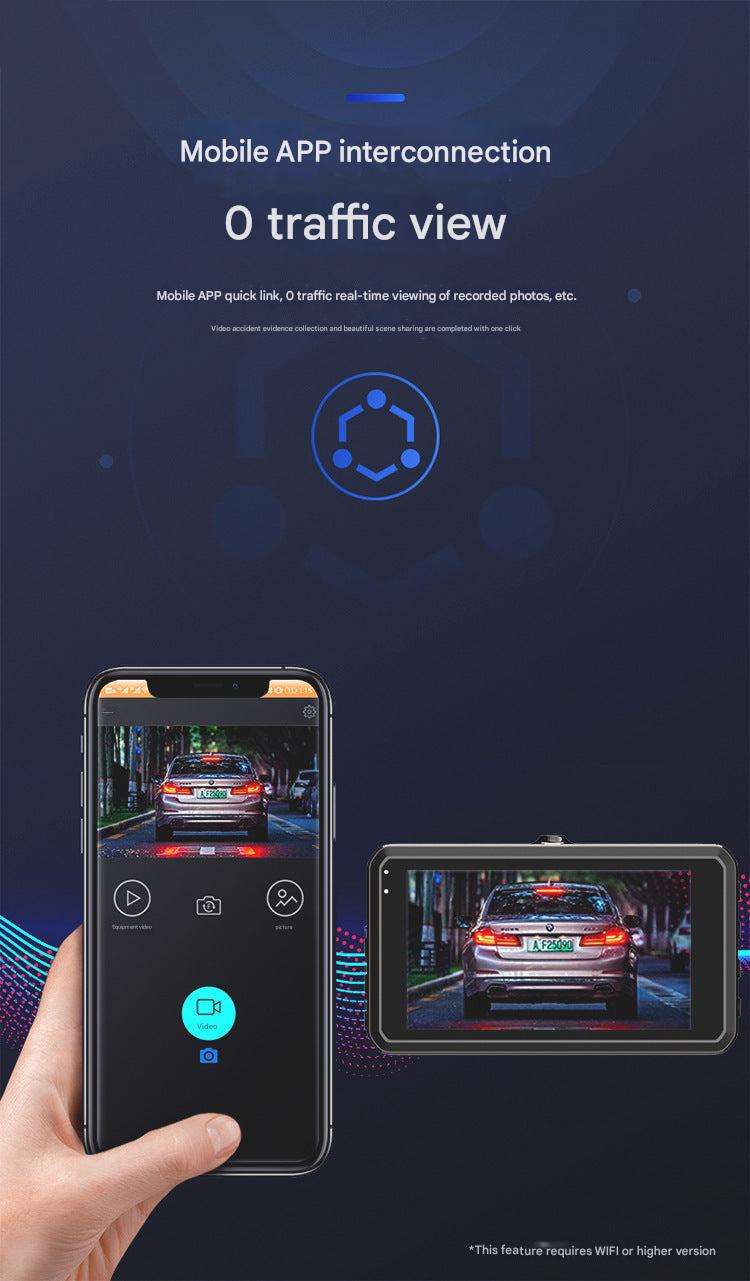 1080P full HD car dash cam front view