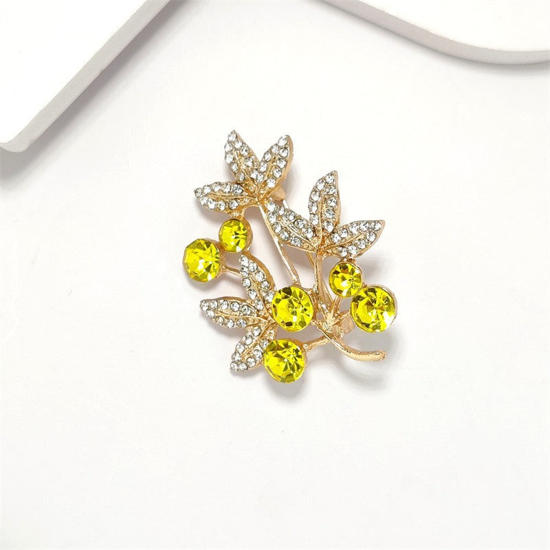Unique Floral Design Brooch for Women