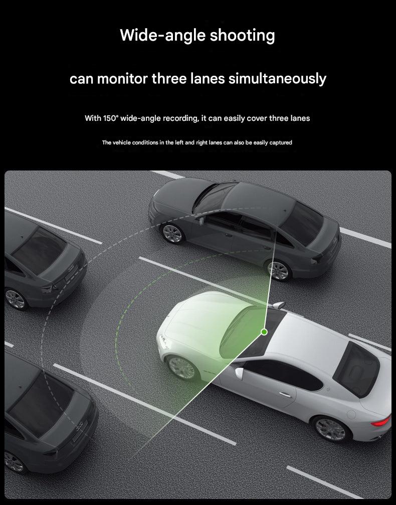 compact car dash cam design