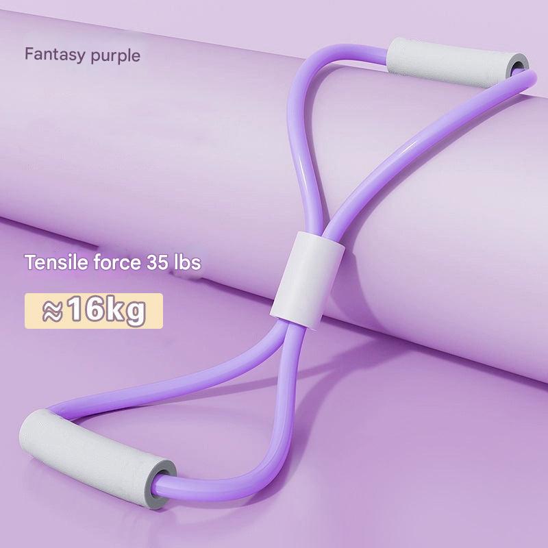 8-figure resistance band for yoga