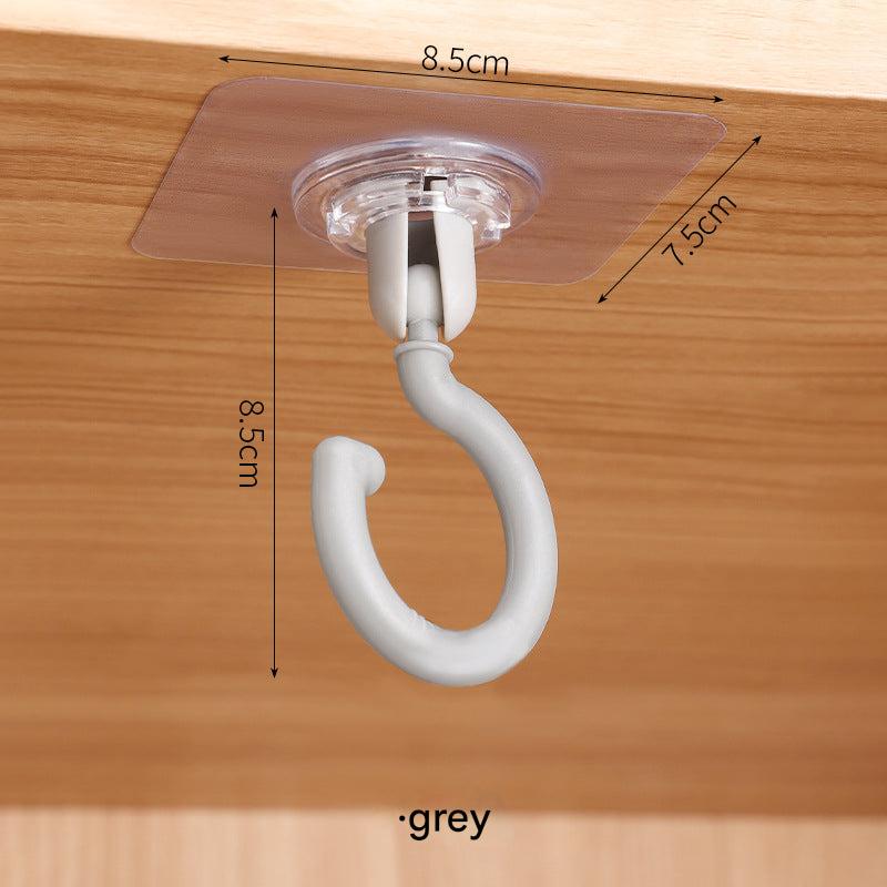 Wall-mounted hook without drilling