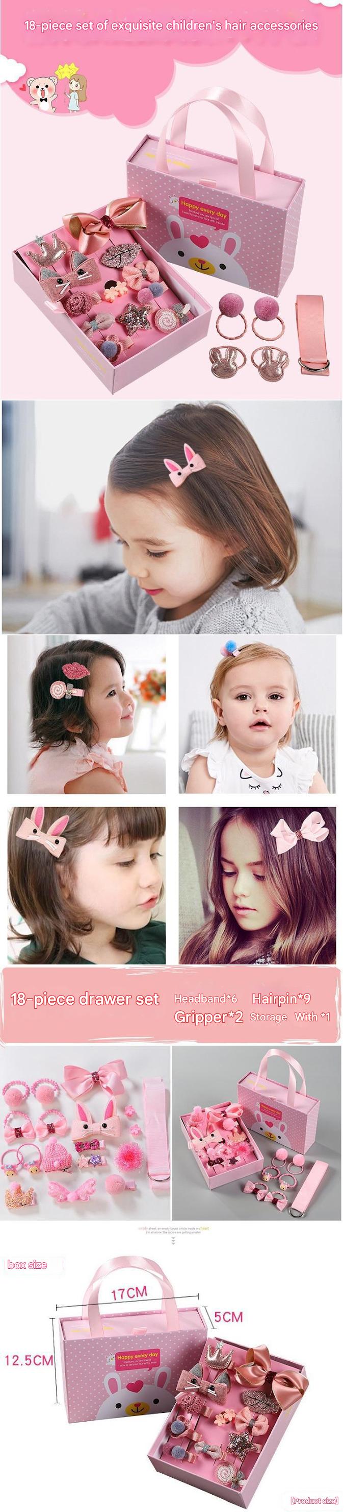 colorful hair clips for girls image 2