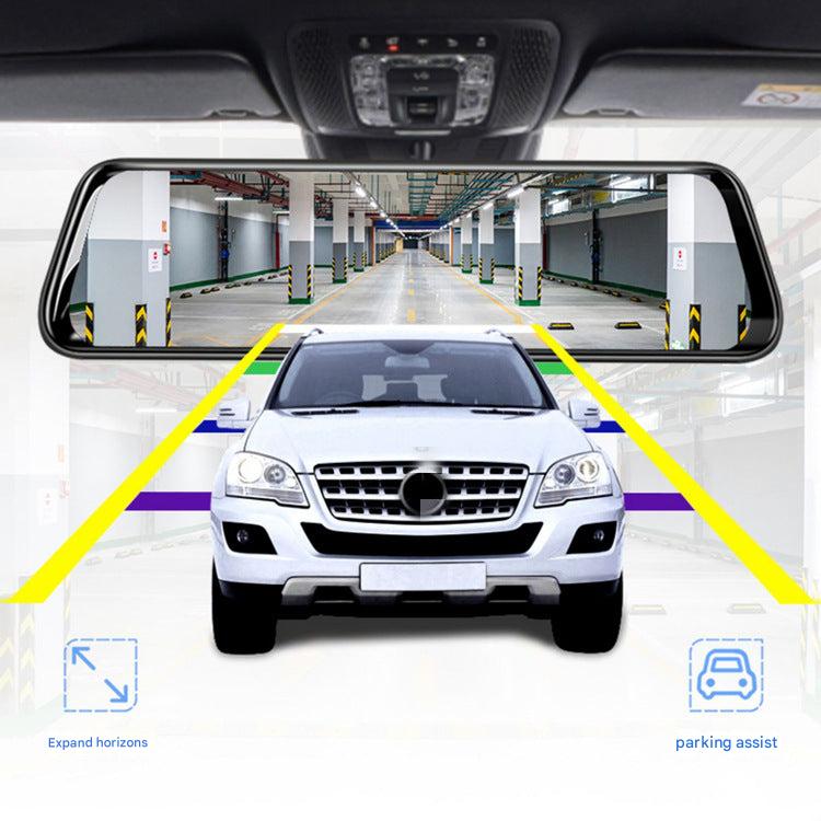 10 inch dash cam with backup camera