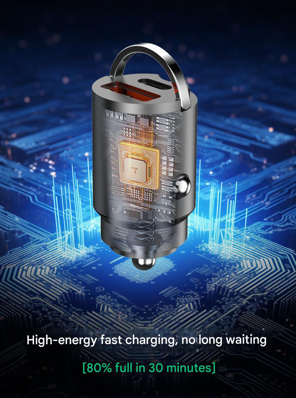 car charger compatible with Apple and Android