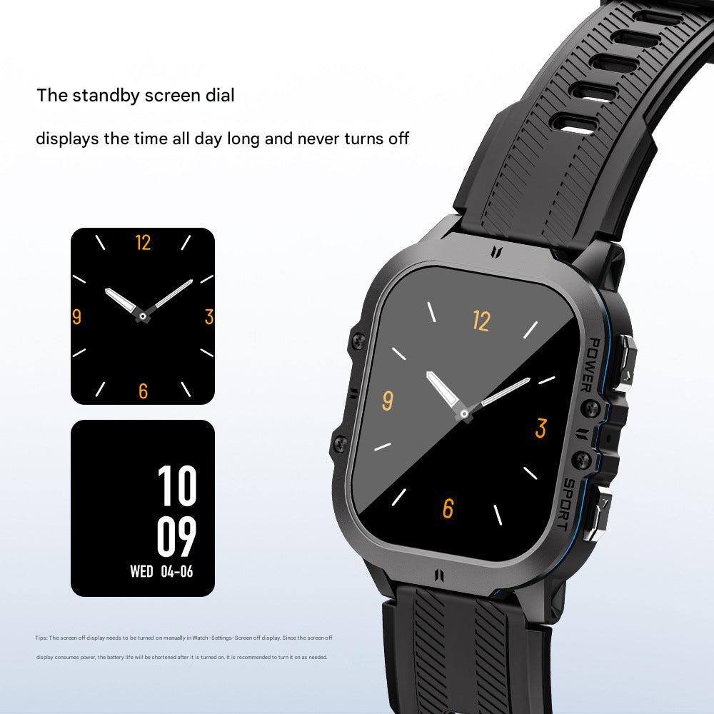 C26 Smartwatch fitness tracking interface