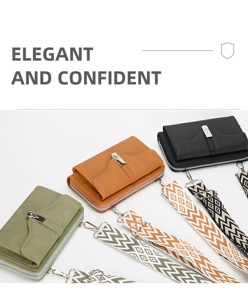 Chic women's bag in green