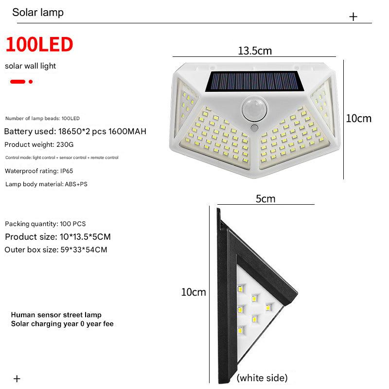 Wall-Mounted Solar Light for Garden