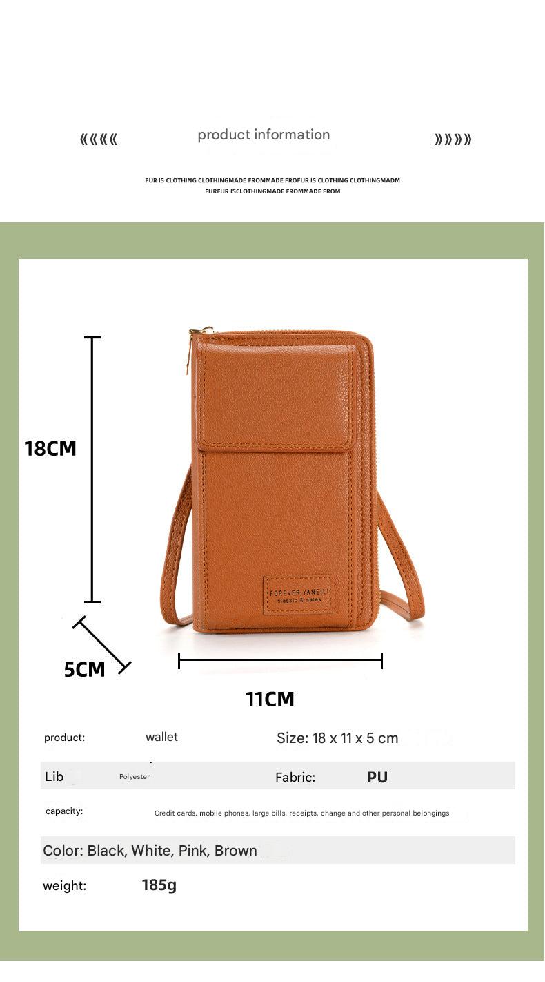 Women handbag with zipper