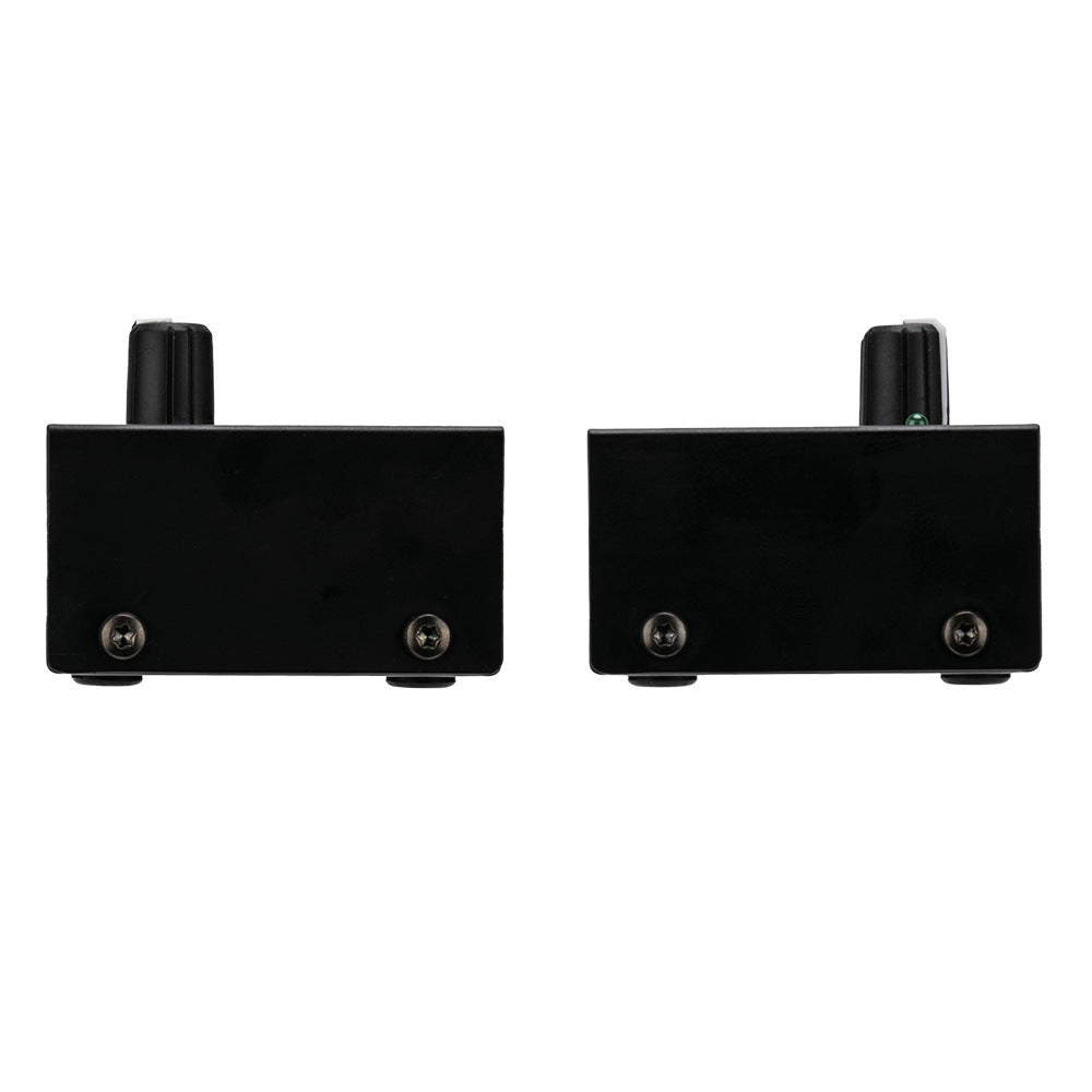 Close-up of headphone outputs