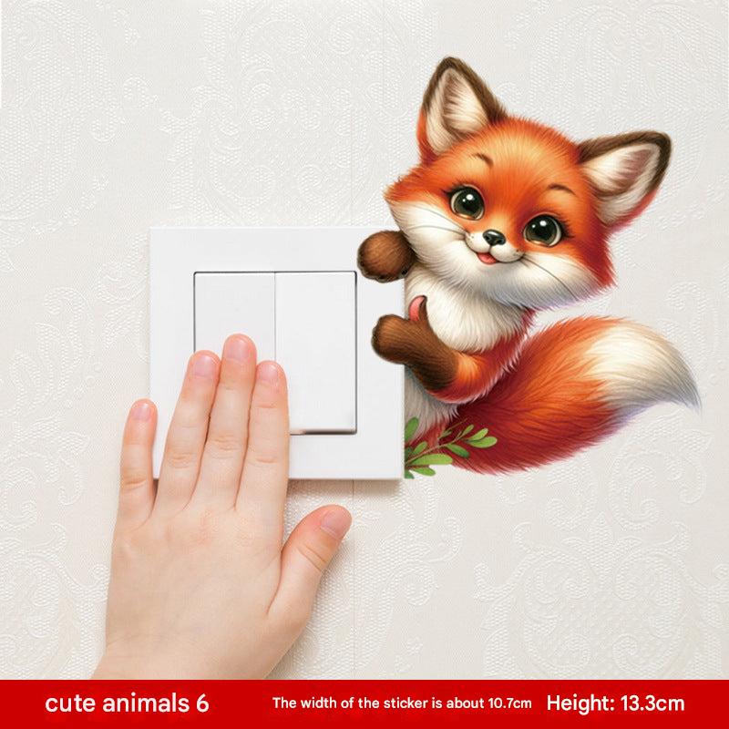 Cartoon Animal Wall Sticker 8