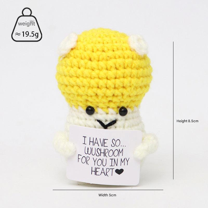 Variant: Yellow Mushroom with White Polka Dots (Pack of 1)