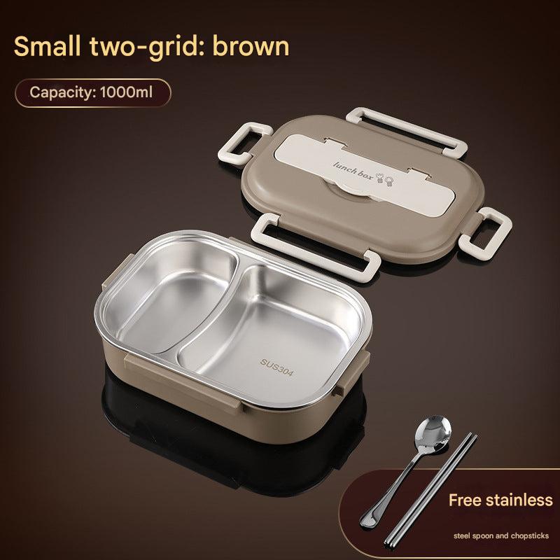 304 stainless steel lunch box with lid