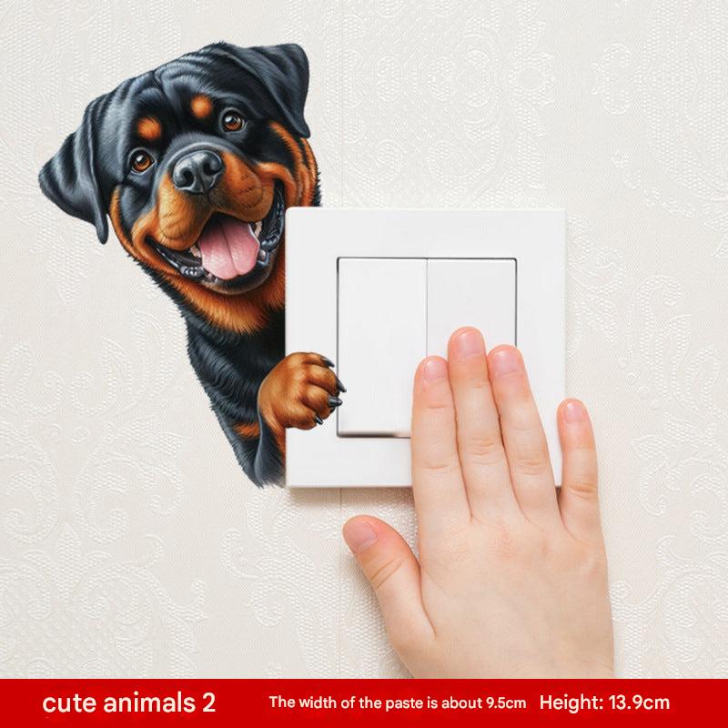 Cartoon Animal Wall Sticker 2